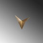 Opviq Bird - 3203 Aplique de Pared Cobre Vintage